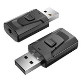 4-en-1 Bluetooth 5.0 Transmisor Receptor Inalambrico Usb Aux