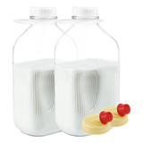 Frascos De Vidrio Para Botellas De Leche Kitchentoolz De 64