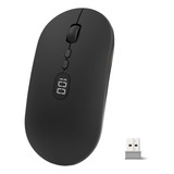 Mouse Inalámbrico Para Computadora Portátil, Recargable Y Si
