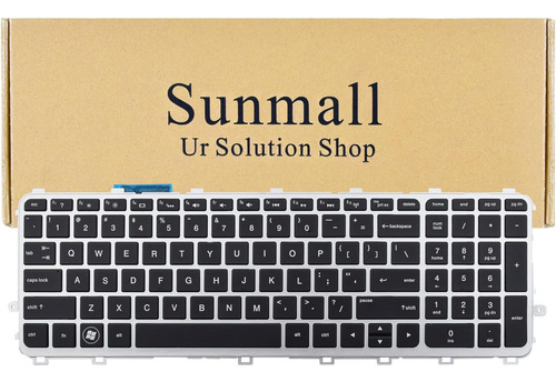 Sunmall Reemplazo Teclado Computadora Portátil Con Hp Envy