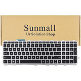 Sunmall Reemplazo Teclado Computadora Portátil Con Hp Envy