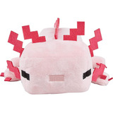 Peluche Ajolote Rosa Minecraft Cliffs And Caves