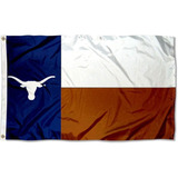 Texas Longhorns Bandera Del Estado De Texas
