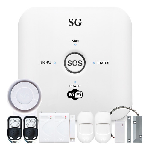 Alarma Wifi Gsm Tuya Smart Internet Seguridad Celular Casa