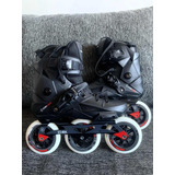 Rollers Stark Street Dark 3.0 Bota Rígida 3 Ruedas