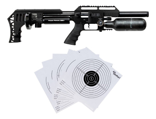 Pcp Aire Semiauto Rifle Black Fx Impact Mk3 Compact 500 X C