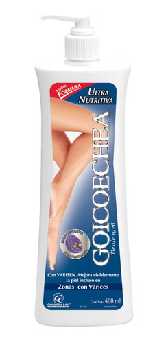 Goicoechea Ultra Nutritiva Humectante 400ml Varices Arañitas