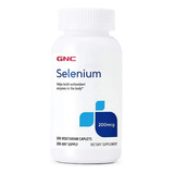 Gnc | Selenium | 200mcg  | 200 Tablets | Importado