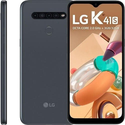 Smartphone LG K41s - Titânio - 32gb - 4g - Ram 3gb - 6.5 