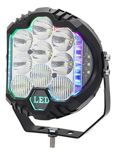 W Par Faros Redondos Led Superpotente 50w Rgb Diseño