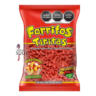 Caramelo Forritos Tiritas Tamarindo Zumba Pica 350 g | MercadoLibre