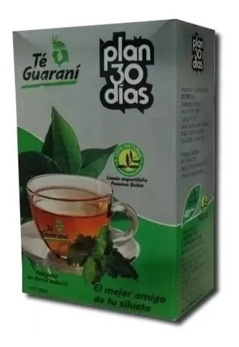 Te Guarani Plan 30 Dias Granel 100 Grs