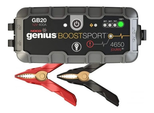 Partidor Bateria Autos Noco® Genius Boost Gb20 12v 400a 