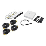 Kit 4 Camaras 720p Circuito Cerrado Hikvision Cctv Hilook