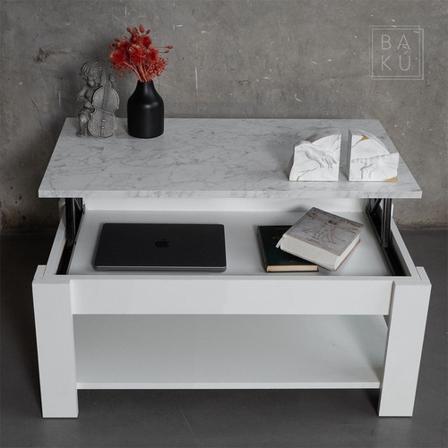 Mesa Ratona Elevable Minimalista - Fábrica