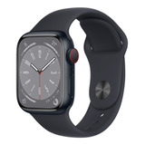 Apple watch S8 Gps+cellular 41mm Aluminium Case Medianoche