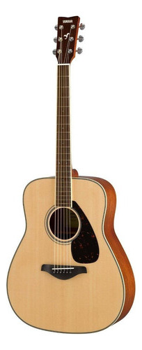 Guitarra Acústica Yamaha Fg/fgx Fg820 Para Diestros Natural 