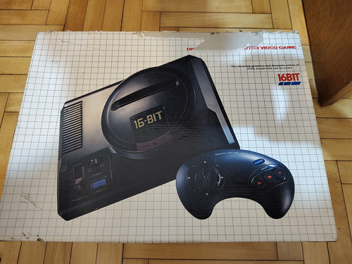 Consola Sega 16 Bits Modelo 1 En Caja Completa- Extremegamer