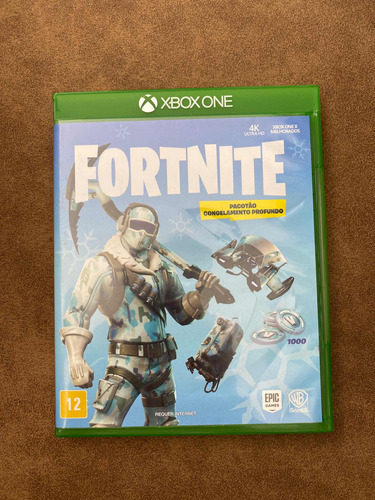 Fortnite Pacotão Congelamento Profundo Mídia Física Xbox One