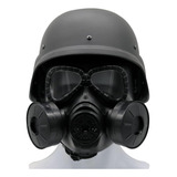 Full Face Airsoft Gas Mask M88 Helmet Tactical Skull Game Ma