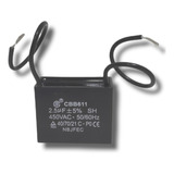 Capacitor Ventilador 2.5 Uf 450v