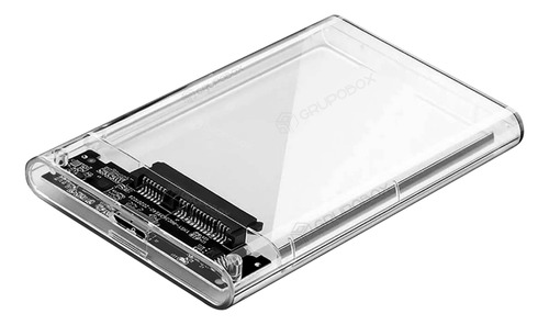 Case Para Hd Externo Transparente Usb Notebook Sata Protect