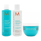 Moroccanoil Hydration Shampoo Acondicionador Mascara X250ml