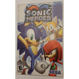 Sonic Heroes Playstation 2 Ps2 Instructivo Manual Booklet