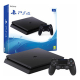 Sony Playstation 4 - Slim - 1tb - Negra - Usada