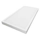 Plafón Led Rectangular 60x30 24w Diseño Moderno Blanco Slim