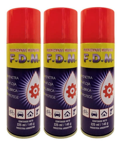 Lubricante Fdm Caja X60 Unid Aceite Multiuso Venta Por Mayor