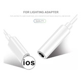 Adaptador Audifono Convertidor Plug 3.5mm Para iPhone Lighti