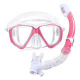 Kids Snorkel Set Dry Top Snorkel Máscara De Buceo Niños Niño