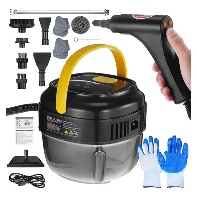 Linluotela Limpiador De Vapor De 2800w, Mango Ajustable De 6 Niveles, Máquina De Limpieza A Vapor Presurizada De Alta Temperatura Con Tanque De Agua De 1700 Ml, Para Cocina, Baño Y Muebles | MercadoLibre