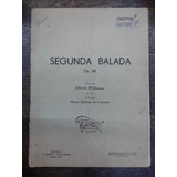 Chopin * Segunda Balada  Op. 38 * Alberto Williams * 