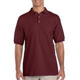 Camisa Polo Hombre-alta Calidad-dotación Vino Tinto