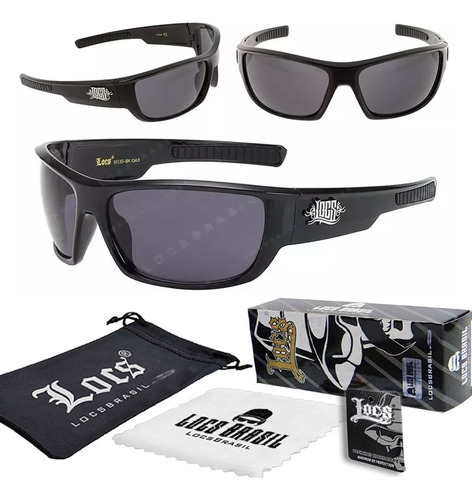 Óculos Escuro Locs Brasil - Panthera 91135 - Uv400 Premium