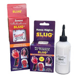 Kit Maquiagem Terror Massa Slug + Sangue Artificial + Latex