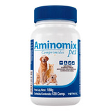 Aminomix Pet Comprimidos 120cp Vetnil