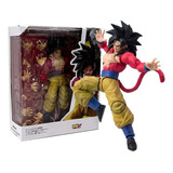 Juguete De Acción Shf Son Goku Dragon Ball Z Super Saiyan 4