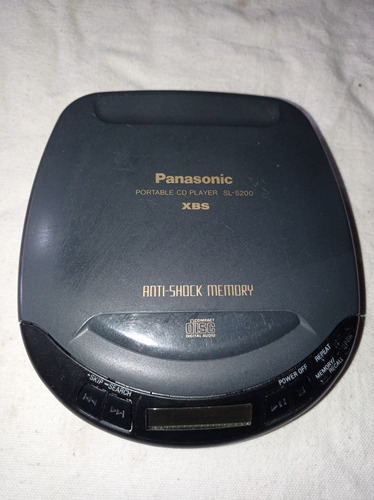 Discman Panasonic Sl-s200 Antishock En Funcionamiento 