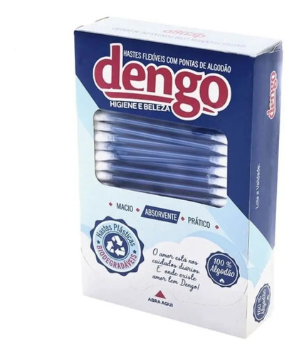 Hastes Flexíveis Dengo 5 Caixas Com 150 Unidades