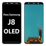 Para Samsung Galaxy J8 J810 Tela Frontal Lcd Display Oled