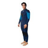 Traje De Neopreno Wetsuit Cuerpo Completo Azul Marino 3mm