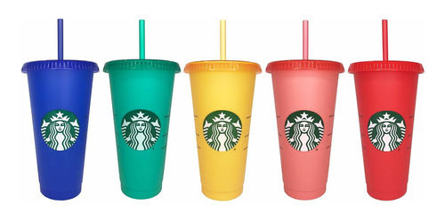 Starbucks 2020 Vasos De Frío Reutilizables Que Cambian De Co