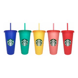 Starbucks 2020 Vasos De Frío Reutilizables Que Cambian De Co