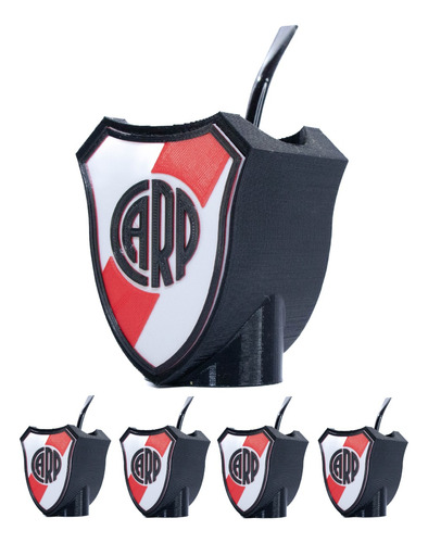 Mate Escudo River Plate X5unidades - L3d