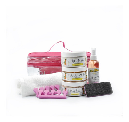 Kit Pedicure Y Manicure Spa 8oz Bioonce Basico