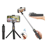 Selfie Tripode Monopod Control Bluetooth Soporte Celular