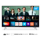 Smart Tv 4k Uhd Led 50  Aoc Borderless 50u6305